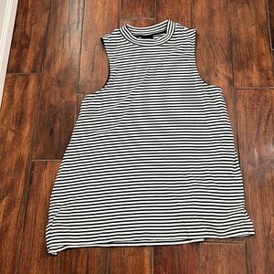 Massimo striped tank/tunic